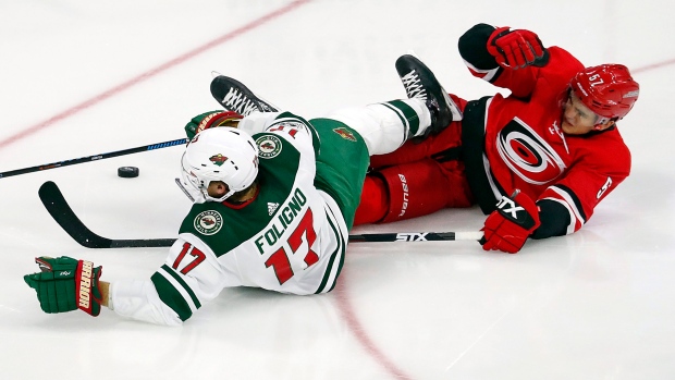 Trevor van Riemsdyk and Marcus Foligno, The Canadian Press Trevor van Riemsdyk and Marcus Foligno