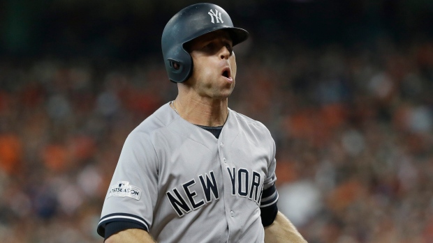 Brett Gardner, The Canadian Press Brett Gardner