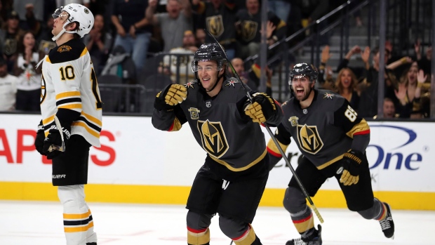 Brendan Leipsic, Alex Tuch, The Canadian Press Brendan Leipsic, Alex Tuch