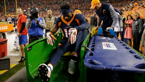 Emmanuel Sanders, The Canadian Press Emmanuel Sanders