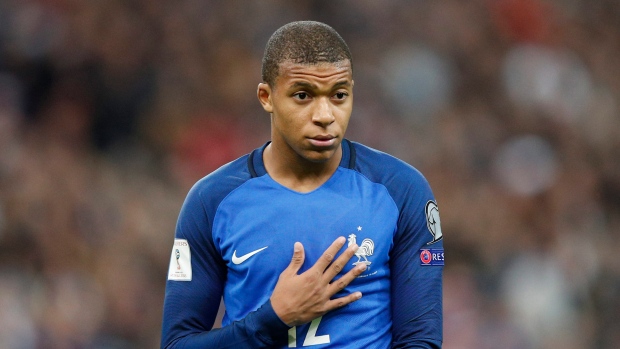 Kylian Mbappe, The Canadian Press Kylian Mbappe