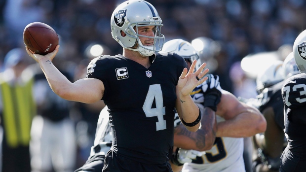 Derek Carr, The Canadian Press Derek Carr