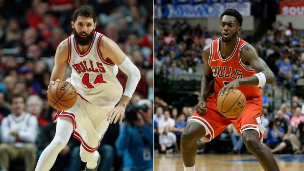 Nikola Mirotic, Bobby Portis , The Canadian Press Nikola Mirotic, Bobby Portis