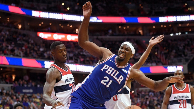 Joel Embiid, The Canadian Press Joel Embiid