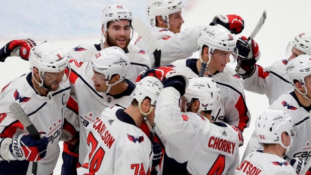 Alex Ovechkin scores in OT, The Canadian Press Alex Ovechkin scores in OT