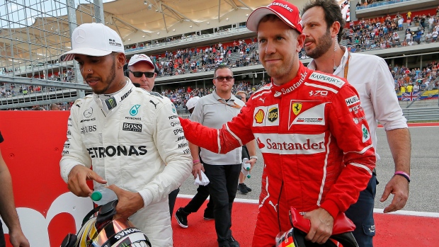 Lewis Hamilton Sebastian Vettel