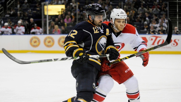 Enroth stops 34 shots in Sabres' 2-0 win over Hurricanes Article Image 0