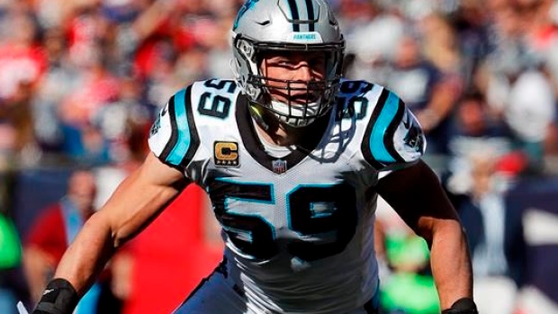 Luke Kuechly, The Canadian Press Luke Kuechly