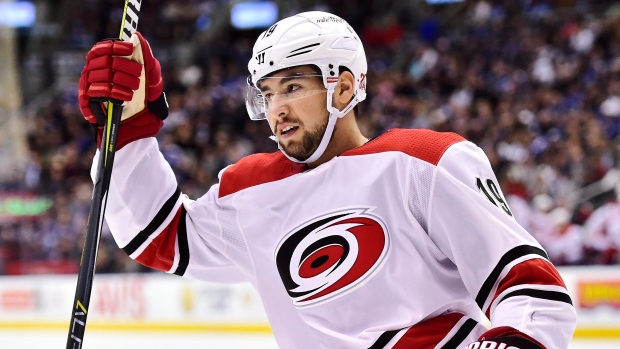 Josh Jooris celebrates goal