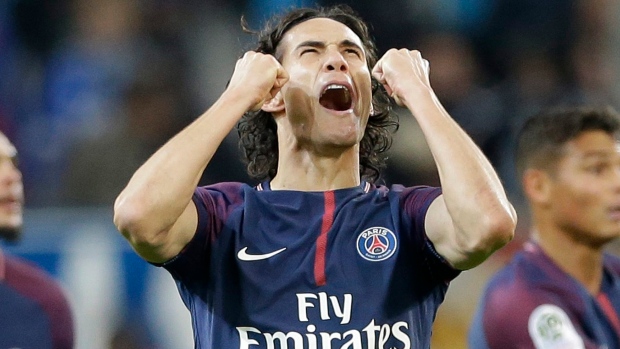 Edinson Cavani, The Canadian Press Edinson Cavani