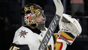 Flames re-sign G Dansk to one-year, two-way deal