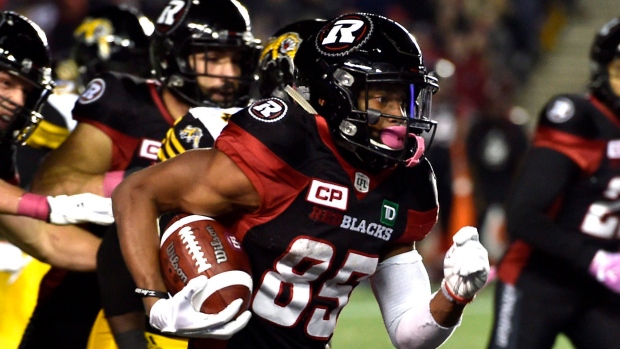 Diontae Spencer, The Canadian Press Diontae Spencer