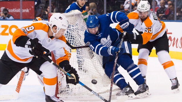 Zach Hyman and Shayne Gostisbehere, The Canadian Press Zach Hyman and Shayne Gostisbehere