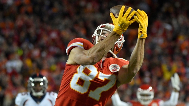 Travis Kelce, The Canadian Press Travis Kelce