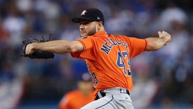 Lance McCullers Jr. , The Canadian Press Lance McCullers Jr.