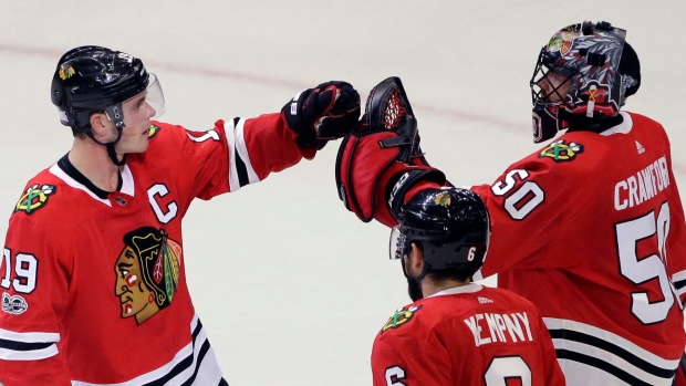 Hawks G Crawford named first star of week TSN