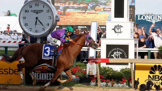 California Chrome, The Canadian Press California Chrome