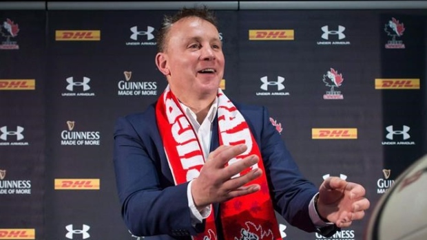 Kingsley Jones, Canada rugby, The Canadian Press Kingsley Jones, Canada rugby