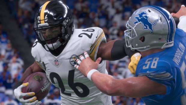 Le'Veon Bell Paul Worrilow (Madden NFL), Courtesy Madden NFL Le'Veon Bell Paul Worrilow (Madden NFL)