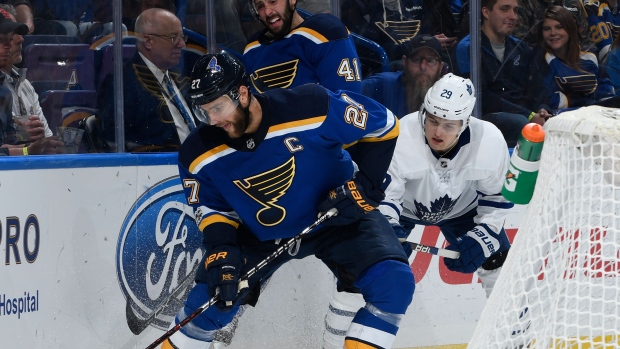 Alex Pietrangelo (27), Scott Rovak/National Hockey League/Getty Images Alex Pietrangelo (27)