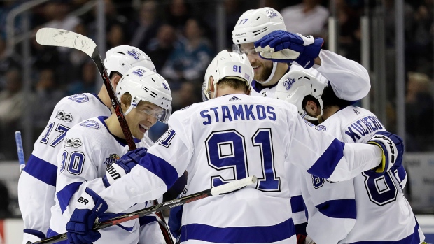 Lightning Celebrate, The Canadian Press Lightning Celebrate