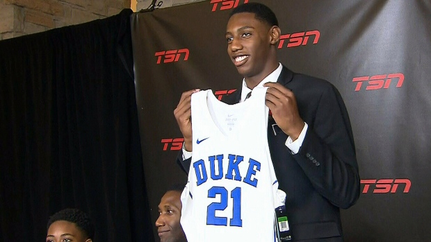 R.J. Barrett, The Canadian Press R.J. Barrett