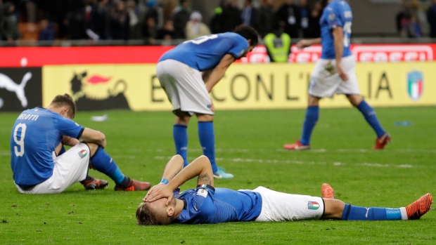 Italy misses World Cup, The Canadian Press Italy misses World Cup