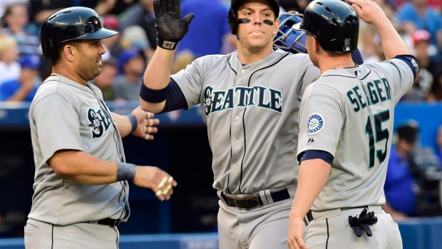 Mariners keep slim playoff hopes alive with 7-5 victory over Blue Jays, The Canadian Press Mariners keep slim playoff hopes alive with 7-5 victory over Blue Jays