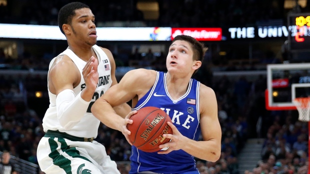 Grayson Allen and Miles Bridges, The Canadian Press Grayson Allen and Miles Bridges
