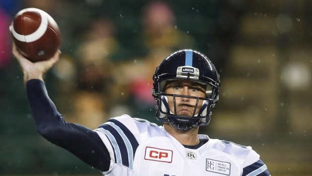 Ricky Ray, The Canadian Press Ricky Ray