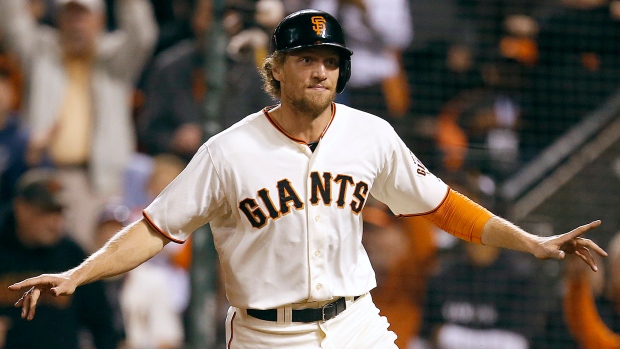 Hunter Pence, The Canadian Press Hunter Pence