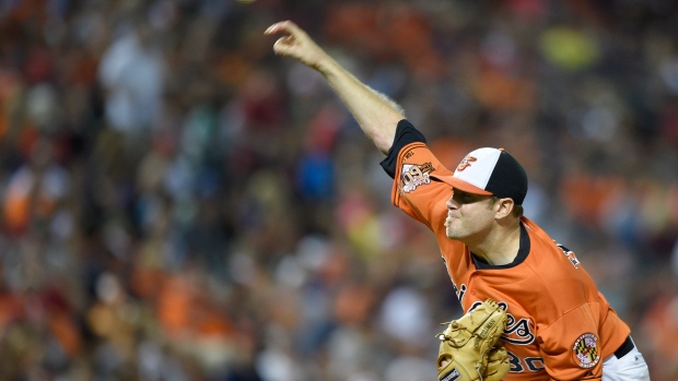 Chris Tillman, The Canadian Press Chris Tillman