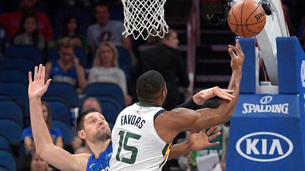 Derrick Favors, The Canadian Press Derrick Favors