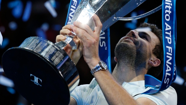 Grigor Dimitrov , The Canadian Press Grigor Dimitrov