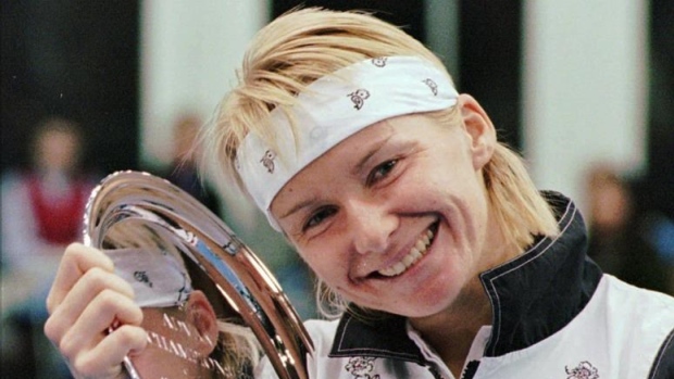 Jana Novotna, The Canadian Press Jana Novotna