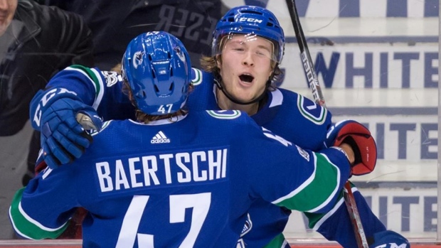 Brock Boeser  Sven Baertschi