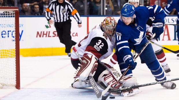 Antti Raanta and Zach Hyman