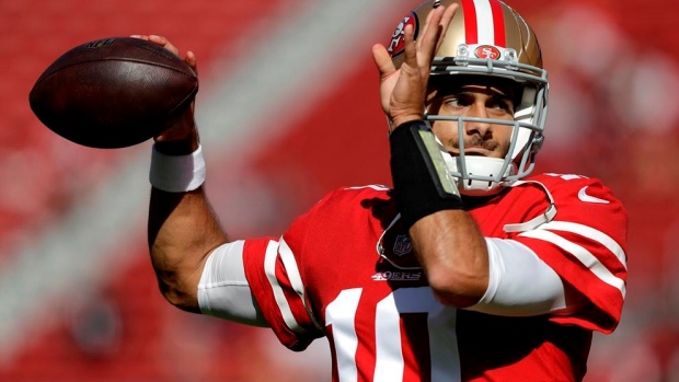 49ers remain in no rush to start Jimmy Garoppolo at QB Article Image 0