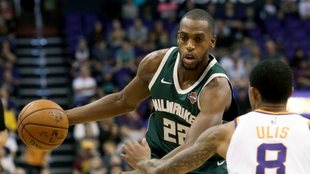 Khris Middleton, The Canadian Press Khris Middleton
