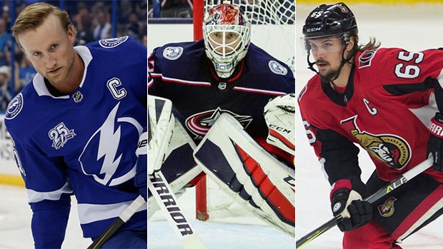 Stamkos, Bobrovsky and Karlsson