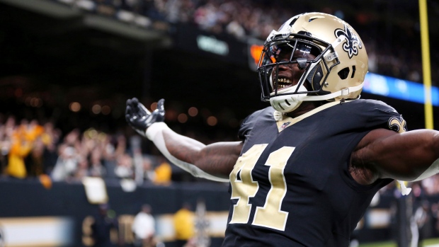 Alvin Kamara , The Canadian Press Alvin Kamara