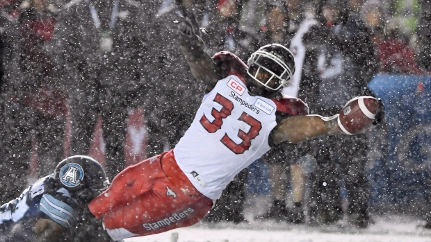 Jerome Messam, The Canadian Press Jerome Messam