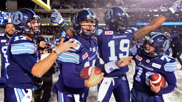 Argonauts win Grey Cup 