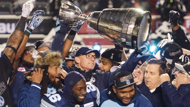 Argonauts Celebrate with Grey Cup