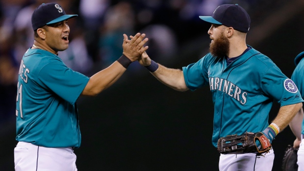 Kendrys Morales Dustin Ackley, The Canadian Press Kendrys Morales Dustin Ackley