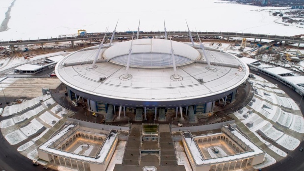 St. Petersburg soccer stadium , The Canadian Press St. Petersburg soccer stadium