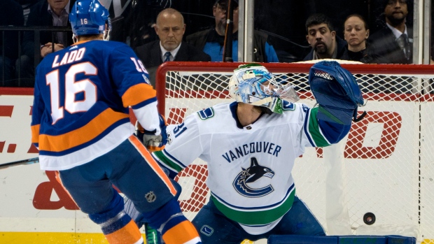 Andrew Ladd and Andres Nilsson