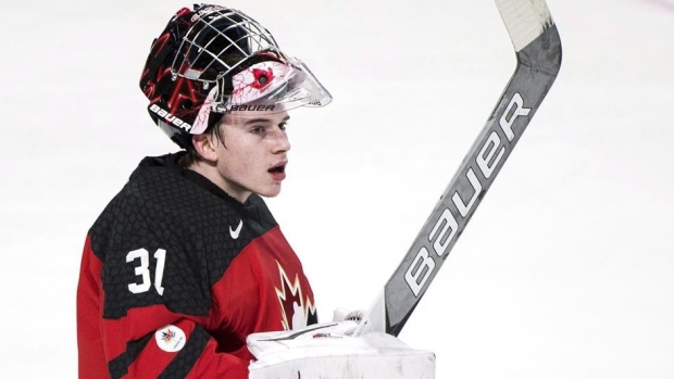 Carter Hart , The Canadian Press Carter Hart
