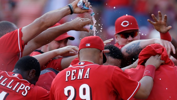 Reds celebrate