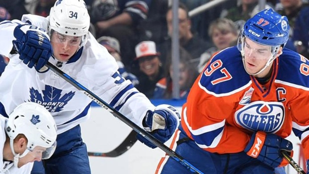 Auston Matthews and Connor McDavid, The Canadian Press Auston Matthews and Connor McDavid